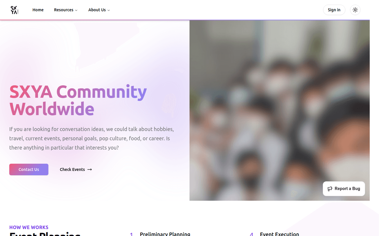 Website of SXYA Community