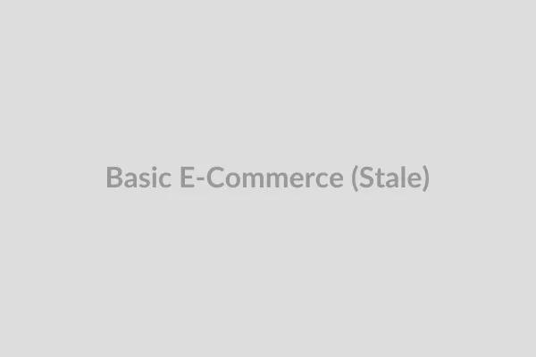 Basic E-Commerce (Stale)